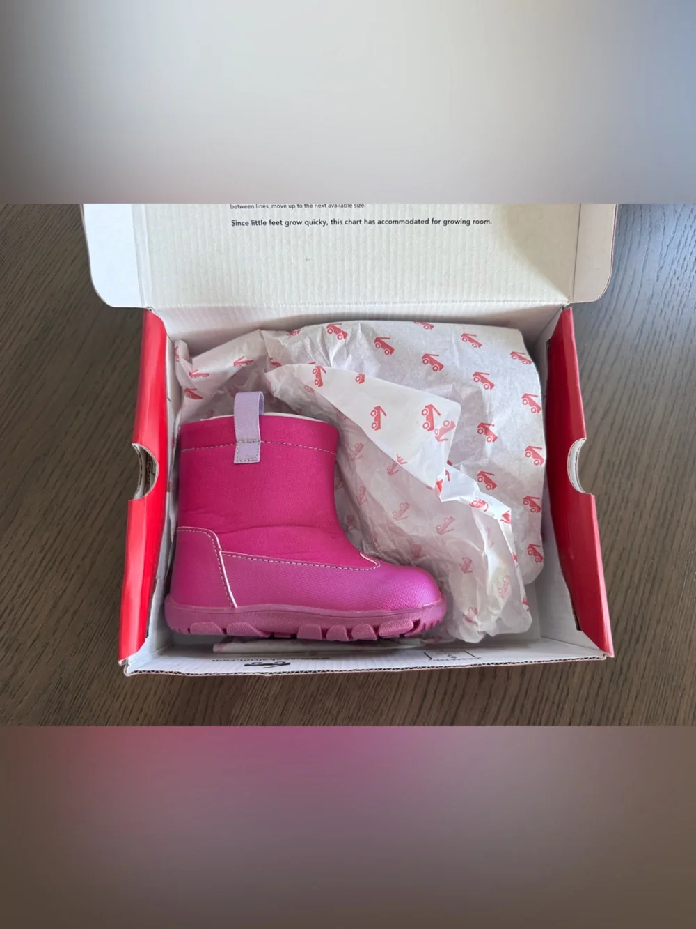 See Kai Run Waterproof Berry-Magenta Kids Rain Boots